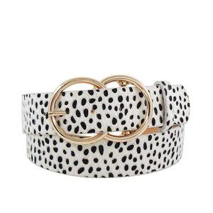 Trendy Leopard Fur Fashion Belt